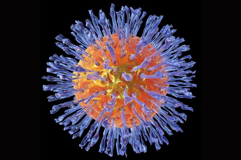 virus de herpes en el cuerpo